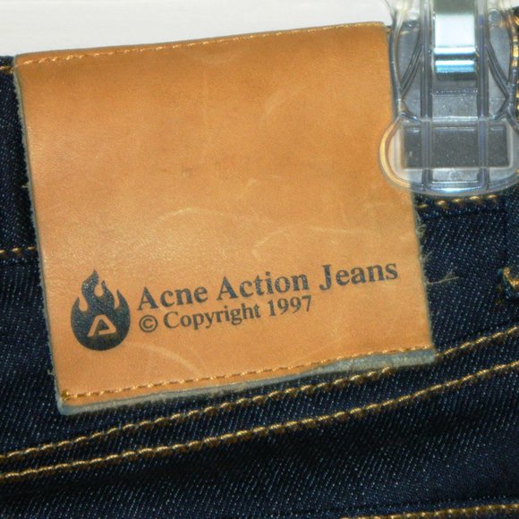 Vintage ACNE Action Acne Studio Jeans size 27x32 - Picture 4 of 7
